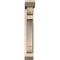 Ekena Millwork Olympic Slat Smooth Bracket w/ Offset Brace, Douglas Fir, 5 1/2"W x 24"D x 36"H BKT0604X24X36OLY06SDF - alternate 3